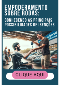 Imagem Ilustrativa do Ebook Gratuito sobre possibilidades de isenção para pessoas pcd